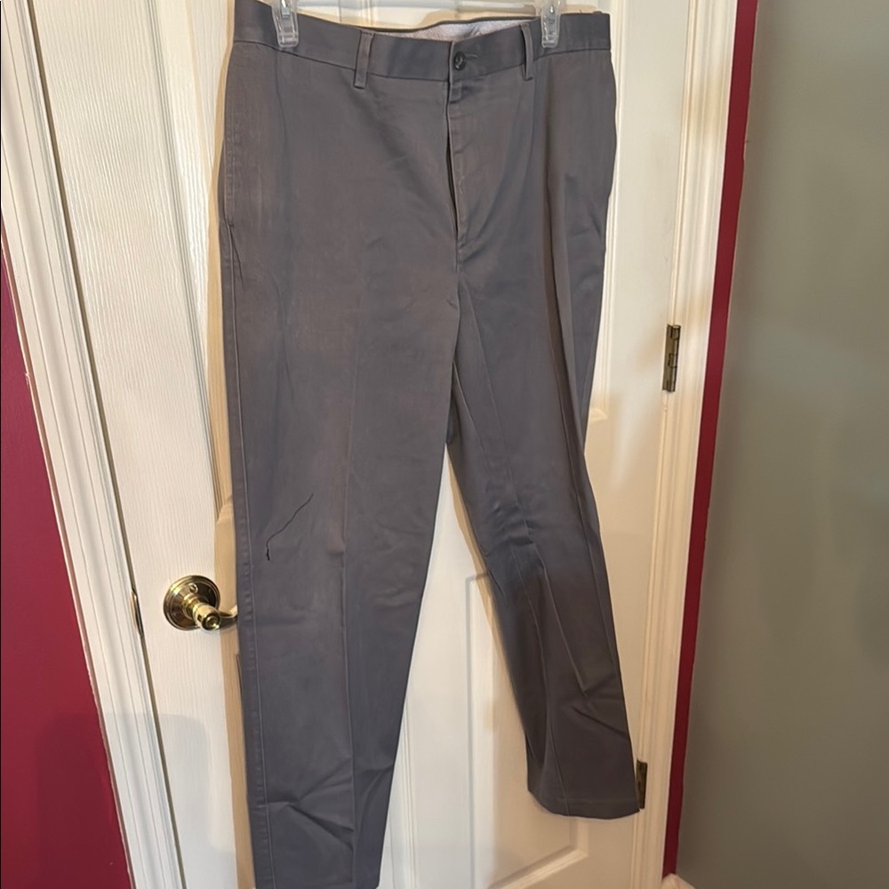 Men's Gray Chino Pants